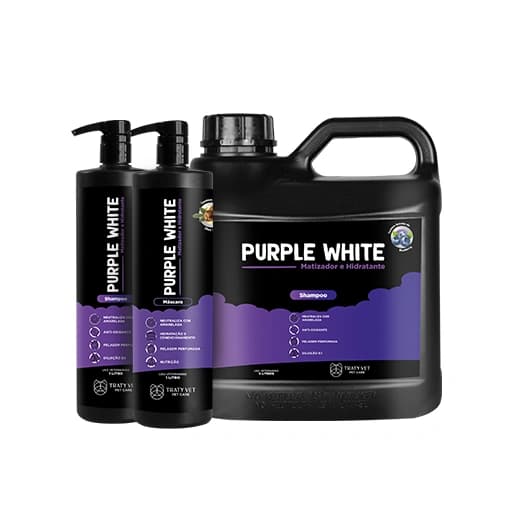 Purple White